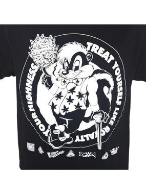 Your Highness Cannabis T Shirt Mens Size Medium Black Weed Marijuana